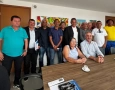Reunião de Luciano Cartaxo com representantes de clubes de futebol feminin