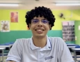 Rian Sousa, de 17 anos, egresso da Escola Estadual Senador José Gaudêncio, no município de Serra Branca
