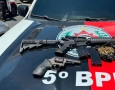 Apreensão de armas de fogo, carregadores e munições