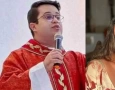 Padre Danilo César, da paróquia de Areial e Preta Gil