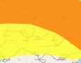 Alerta Laranja para temporais e ventos fortes