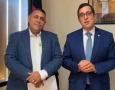 Prefeito de Aparecida ao lado do Deputado Federal Gervásio Maia 
