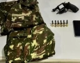 Arma apreendida em ação da Polícia Militar