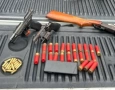 Armas e munições apreendidas pela polícia militar em Santa Rita 
