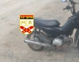 Moto recuperada pela polícia militar 