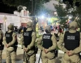 Policiamento durante festividades no carnaval de Sousa