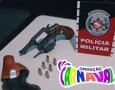 Arma de fogo apreendida em ação da PM