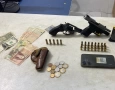 Armas apreendidas pela polícia militar em São Bento 