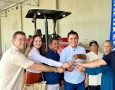 Entrega de trator para fortalecer a agricultura em São José de Caiana