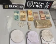 Drogas apreendidas pela Polícia Civil em Coremas 