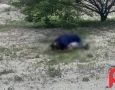 Imagem do crime de homicídio na zona rural de Santa Cruz 