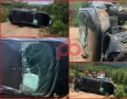 Acidente automobilístico na zona rural de São Francisco