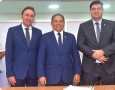 Deusdette Queiroga, Adriano Galdino, e Tarciano Diniz