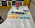 Drogas apreendidas pela polícia militar em Bom Sucesso 