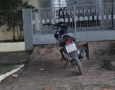 Motocicleta apreendida em ação da PM