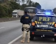 Operação de fiscalização realizada pela Polícia Rodoviária Federal