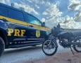 Moto roubada há mais de quatro meses e com sinais de adulteração
