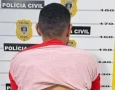 Prisão de agressor em São Bento