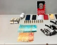 Material ilícito apreendido em ação da PM