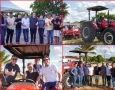 Entrega de maquinário agrícola em Baraúna
