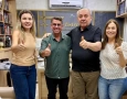 Johanna Estrela, Dinho, João Estrela e Aparecida 