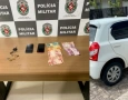 Polícia Militar prende dupla e recupera veículo roubado na Paraíba 