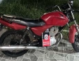 Moto adulterada apreendida pela polícia militar em São Bentinho 