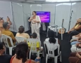 Palestra sobre prevenção à violência contra a mulher