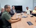Reunião entre representantes do Sindicato dos Panificadores de João Pessoa e o IMEQ, acompanhada por Jutay Meneses 