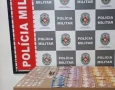 Apreensão de drogas e dinheiro