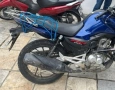 Moto roubada recuperada pela PM