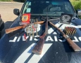 Apreensão de armas e munições pela Polícia Civil