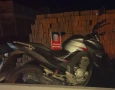 Motocicleta apreendida em ação da PM