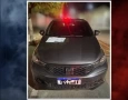 Apreensão de veículo com sinais de adulteração e placa clonada