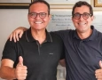 Deputado Federal Gervásio Maia e o prefeito de Fagundes 