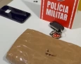 Drogas apreendidas pela polícia militar em Catolé do Rocha 
