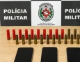 Arma de fogo apreendida pela polícia militar em João Pessoa 