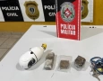 Drogas apreendidas pela polícia militar em Catolé do Rocha 