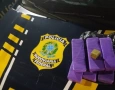 Droga apreendida em ação da PRF