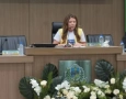 Presidente da Câmara de Sousa, vereadora Amanda Silveira