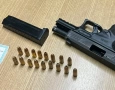 Arma de fogo apreendida pela polícia militar em João Pessoa 