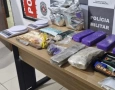 Drogas apreendidas pela polícia militar em Sousa 