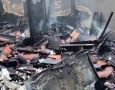 Imagens do incêndio em residência no bairro Raquel Gadelha, em Sousa