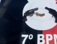 Armas e munições apreendidas pela Polícia Militar