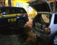Cigarros contrabandeados apreendidos em ação da PRF