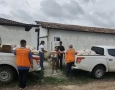 Entrega de cestas básicas