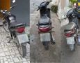 Três motos furtadas