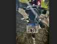Motocicleta apreendida em ação da PRF