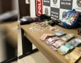 Material ilícito apreendido em ação da Polícia Militar