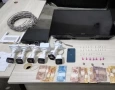 Material ilícito apreendido em ação da Polícia Militar